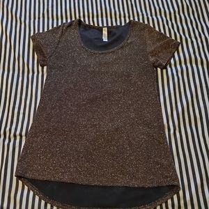 Elegant Shimmery Gold LuLaRoe Blouse